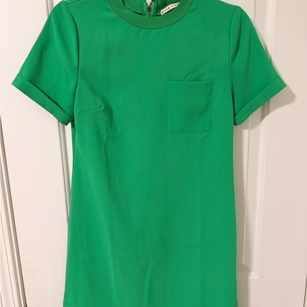 Alice + Olivia Green Dress